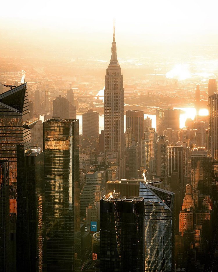 Sunrise Over Manhattan
