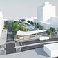 Fordham Plaza, rendering by Grimshaw Architects