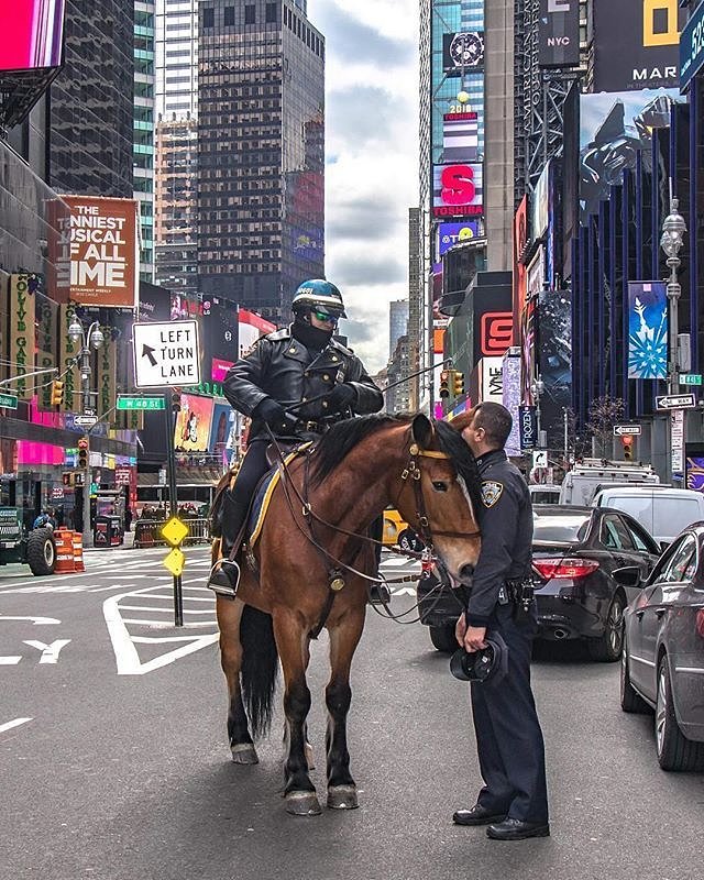 Times Square, Manhattan. Photo via @newyorkcitykopp #viewingnyc #newyorkcity #newyork #nyc