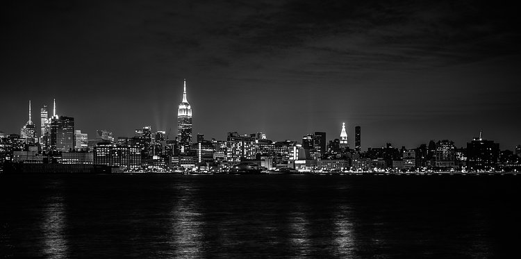 NYC Skyline | NYC from Hoboken on NYE 2015