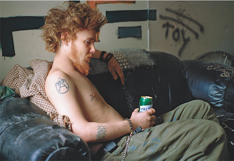 Ryan on Couch (Toy), Fifth Street Squat, 1995