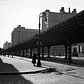 The Ninth Avenue "El", or elevated, tracks are seen looking south at 33rd Street in New York, Feb. 22, 1940. The transit commission authorized condemnation of the structure.