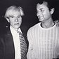 Bill Murray and Andy Warhol, 1981  |  Photo by Christopher Makos