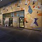 Construction workers discovered a mosaic mural by Max Spivak in the entryway to 5 Bryant Park in March. It will be preserved as part of the new lobby.