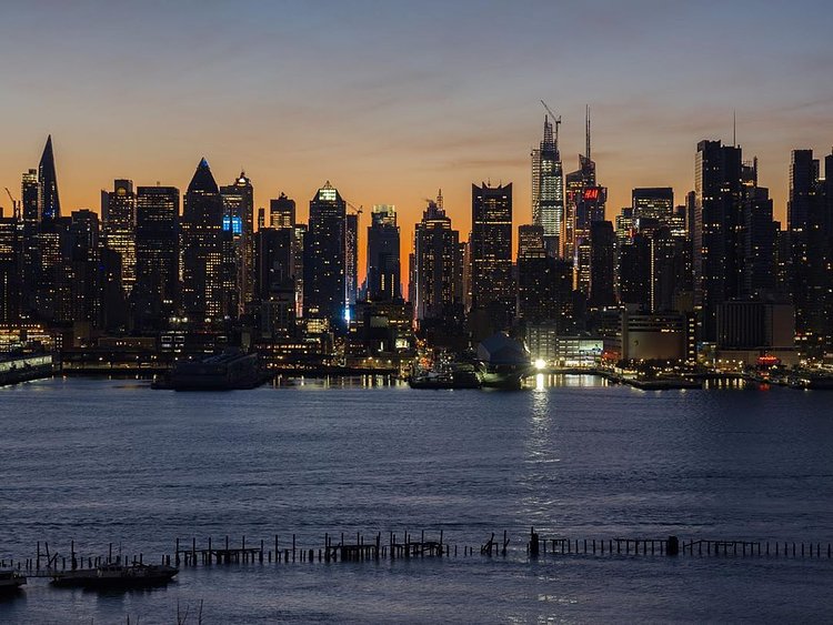 Sunrise Over Midtown, Manhattan