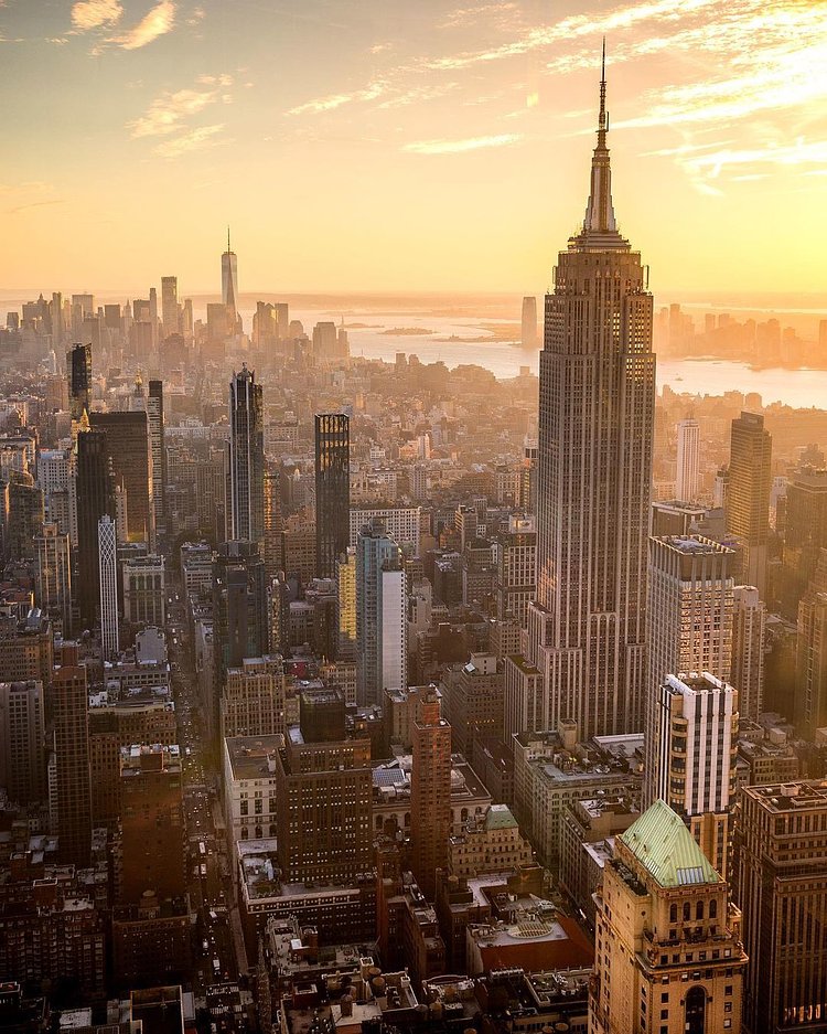 Lower Manhattan from The Summit, One Vanderbilt, New York