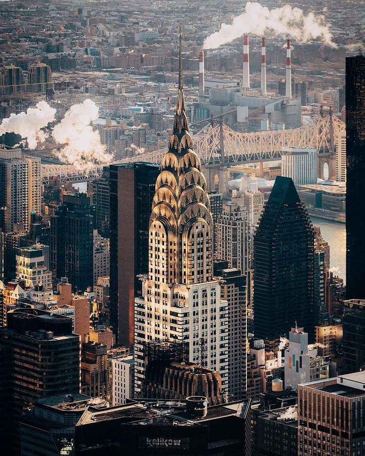 Chrysler Building from the Empire State Building